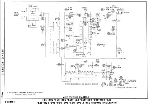 Silvertone 9171 Ch= 528.51370; Sears, Roebuck & Co. (ID = 921115) Television