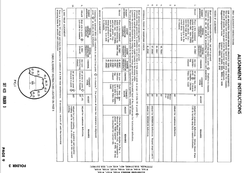 Silvertone 9187 Ch= 528.51411; Sears, Roebuck & Co. (ID = 917009) Television