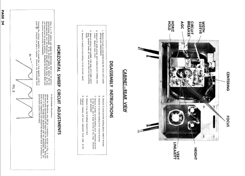Silvertone 9192 Ch= 528.51380; Sears, Roebuck & Co. (ID = 922231) Télévision