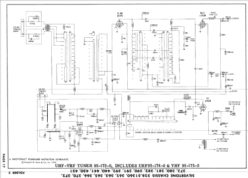 Silvertone 9193 Ch= 528.56340; Sears, Roebuck & Co. (ID = 922416) Television