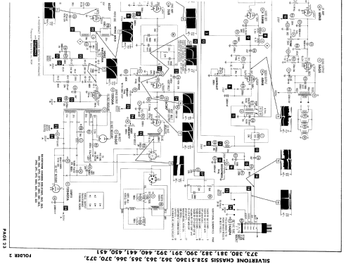 Silvertone 9193 Ch= 528.56340; Sears, Roebuck & Co. (ID = 922422) Television