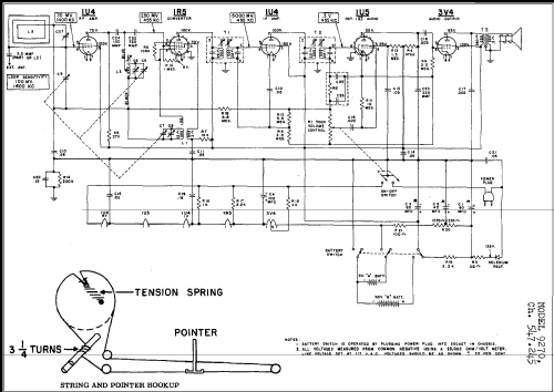 Silvertone 9270 Ch= 547.245; Sears, Roebuck & Co. (ID = 274217) Radio