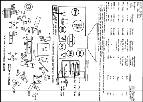 Silvertone 9270 Ch= 547.245; Sears, Roebuck & Co. (ID = 274218) Radio