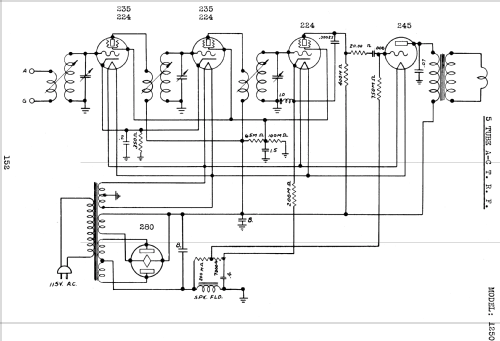 Silvertone All-Electric Midget Multi-Mu Order= 57FM1250C or 1251C or 250; Sears, Roebuck & Co. (ID = 1274520) Radio