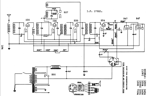 Silvertone 1531 Radio Phonograph Order= 57KM 1531; Sears, Roebuck & Co. (ID = 1285011) Radio