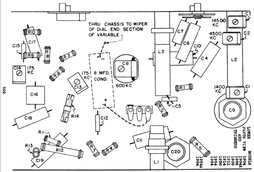 Silvertone 1911 Order= 57LM 1911; Sears, Roebuck & Co. (ID = 1291806) Radio