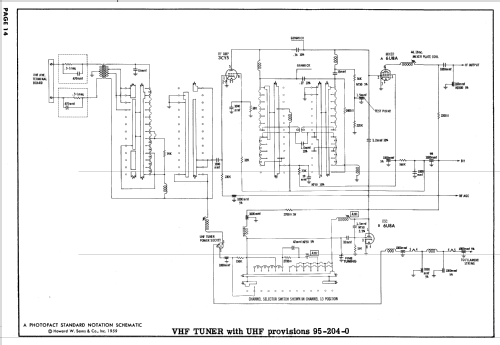 Silvertone PC-104BL, GY, TA Ch= 456.51640, -642, -644, -646; Sears, Roebuck & Co. (ID = 625006) Television