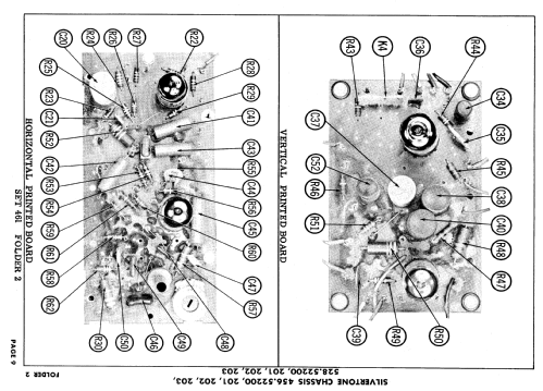 Silvertone PC-180, PC-180-5 Ch= 456.52200, 201, 528.52200, 2; Sears, Roebuck & Co. (ID = 626677) Television