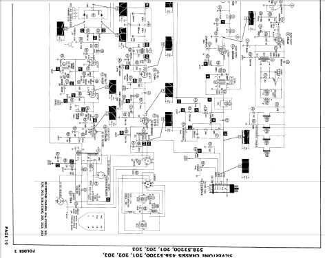 Silvertone PC-182, PC-182-5 Ch= 456.52200, 201, 528.52200, 2; Sears, Roebuck & Co. (ID = 627005) Television