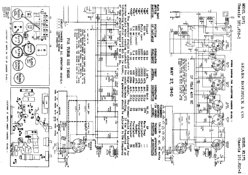 Silvertone R1171 Ch= 101.610-1; Sears, Roebuck & Co. (ID = 615317) Radio