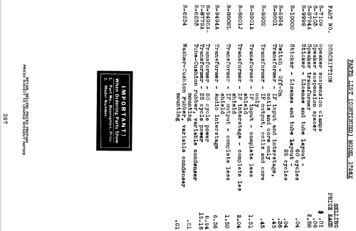 Silvertone Sky Rover Order= 57EM 1726 or 1726-X; Sears, Roebuck & Co. (ID = 1281568) Radio