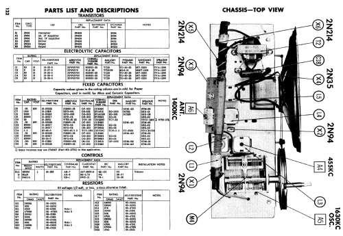 Silvertone Order= 57K 7228, 7229 Ch= 528.48700; Sears, Roebuck & Co. (ID = 2299362) Radio