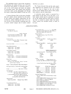 Music Box AY100; Seeburg Corp., J. P. (ID = 2715910) Sonido-V