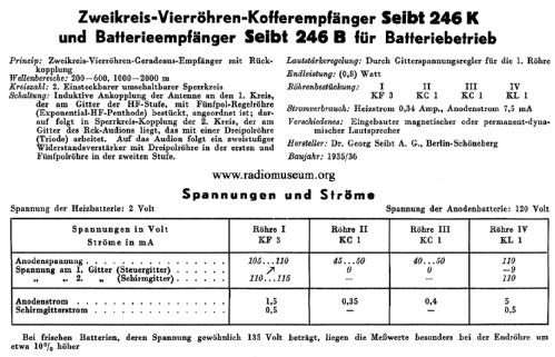 246B ; Seibt, Dr. Georg (ID = 39489) Radio