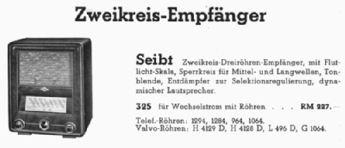 325 ; Seibt, Dr. Georg (ID = 87575) Radio