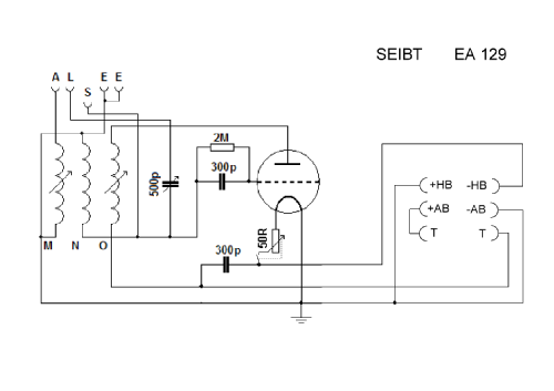 EA129 ; Seibt, Dr. Georg (ID = 2809974) Radio