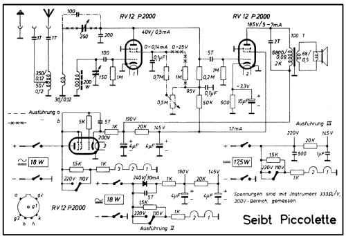 Piccolette I; Seibt, Dr. Georg (ID = 329963) Radio