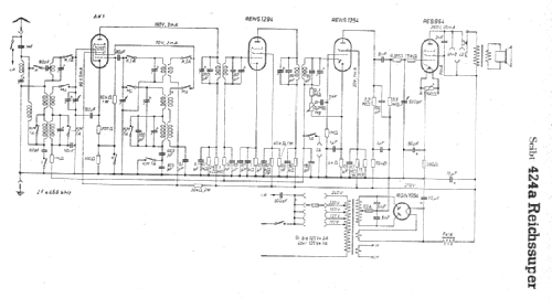 Reichs-Super 424a; Seibt, Dr. Georg (ID = 6061) Radio