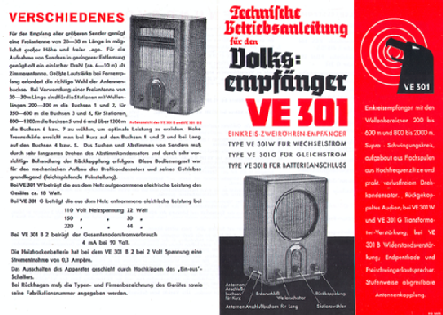 VE301G; Seibt, Dr. Georg (ID = 1957661) Radio