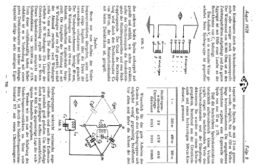 Hochselektiver Vierröhrenempfänger ; Radio Amateur, (ID = 1284282) Kit