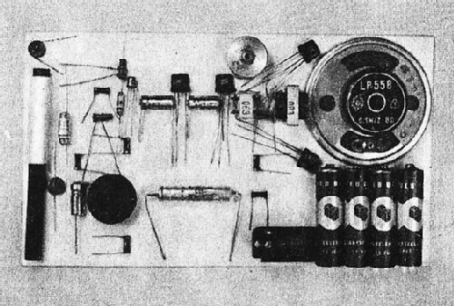 Transistor-Taschenempfänger Start 1, Start 2, Start 3; Deutscher (ID = 1941783) Kit