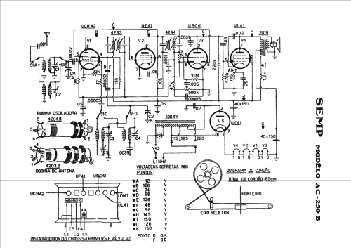 AC-250B; SEMP -TCL, Toshiba, (ID = 732601) Radio