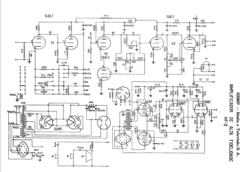 HF2; SEMP -TCL, Toshiba, (ID = 961791) Ampl/Mixer