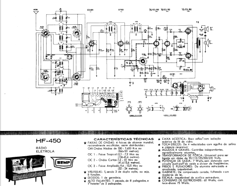 HF-450; SEMP -TCL, Toshiba, (ID = 1757057) Radio