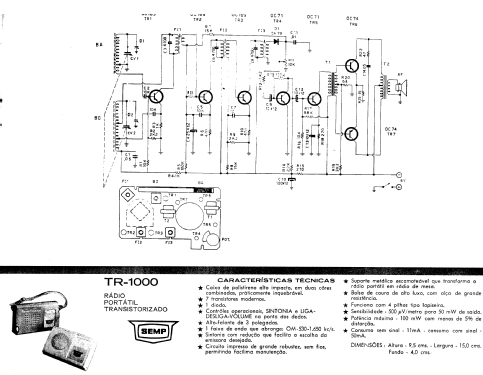 TR-1000; SEMP -TCL, Toshiba, (ID = 1757528) Radio