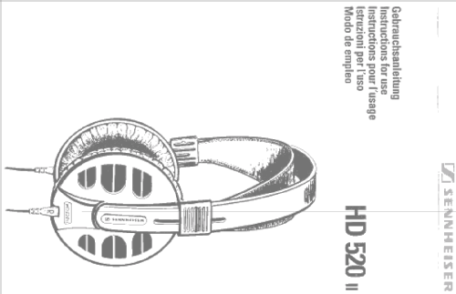 HD520 II; Sennheiser (ID = 1088834) Lautspr.-K