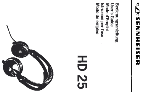 Kopfhörer HD25; Sennheiser (ID = 1088849) Speaker-P