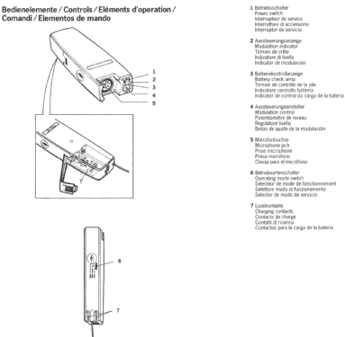 Mikroport-Sender SK1012; Sennheiser (ID = 1088090) Commercial Tr