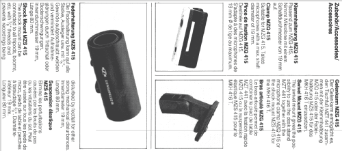 Studio-Richtmikrofon MKH416T; Sennheiser (ID = 1085927) Microphone/PU