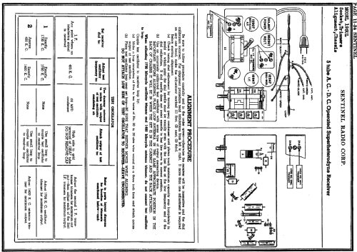 195 UL or ULTA ; Sentinel Radio Corp. (ID = 292009) Radio