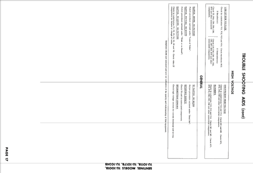 1U-1011B; Sentinel Radio Corp. (ID = 2679306) Televisore