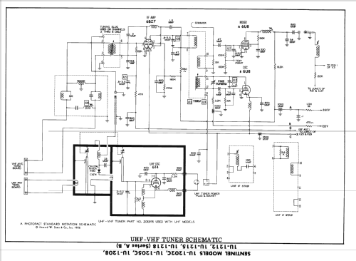 1U-1208 Ch= Series B; Sentinel Radio Corp. (ID = 2359634) Television