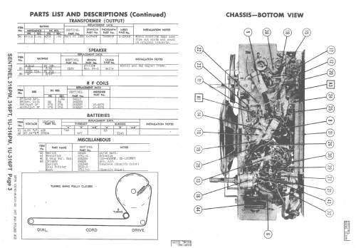 1U-316 PT ; Sentinel Radio Corp. (ID = 1417659) Radio