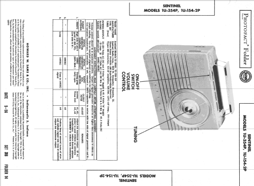 1U-354-2P ; Sentinel Radio Corp. (ID = 2212801) Radio