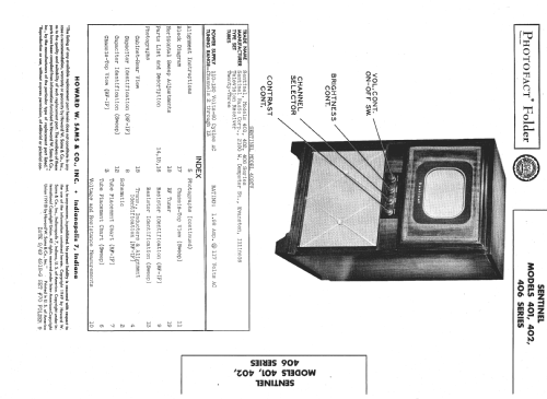 401; Sentinel Radio Corp. (ID = 1366907) Television