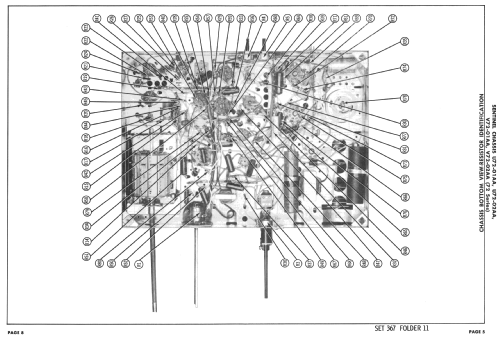 Chassis Ch= V20-02AA ; Sentinel Radio Corp. (ID = 2476881) Television