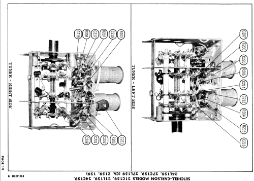 27C159 Ch= 159; Setchell Carlson, (ID = 891972) TV Radio