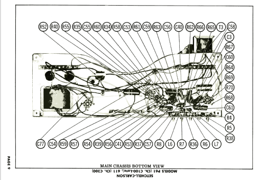 611 Ch= C200; Setchell Carlson, (ID = 1866204) Television