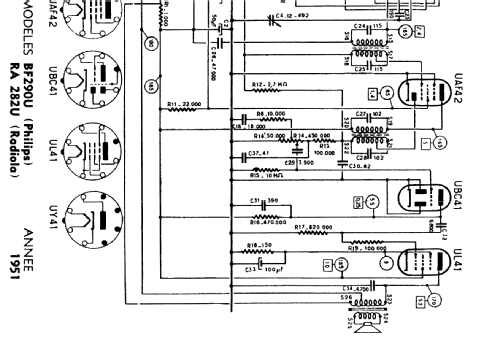 RA282U; Radiola marque (ID = 1883838) Radio