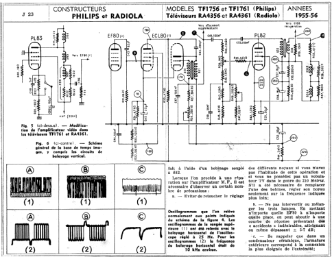 RA4356; Radiola marque (ID = 1859613) Télévision