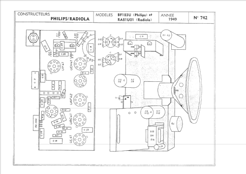 RA81U01; Radiola marque (ID = 1679474) Radio