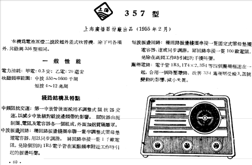 Shanghai 上海 357; Shanghai 上海无线电... (ID = 784623) Radio