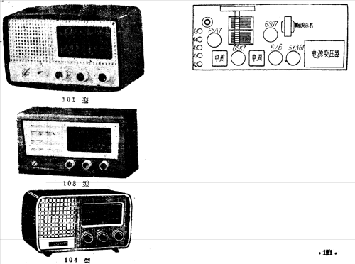 Xinshidai 新时代 104 / 552-7; Shanghai 上海无线电... (ID = 785840) Radio