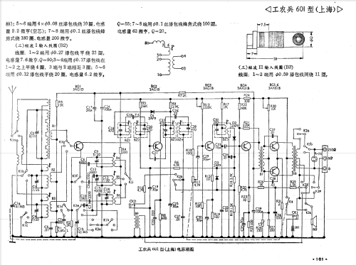 Gongnongbing 工农兵 601; Shanghai No.2 上海无线电 (ID = 776271) Radio