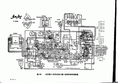 AM Tube Radio 711; Shanghai No.2 上海无线电 (ID = 1262388) Radio