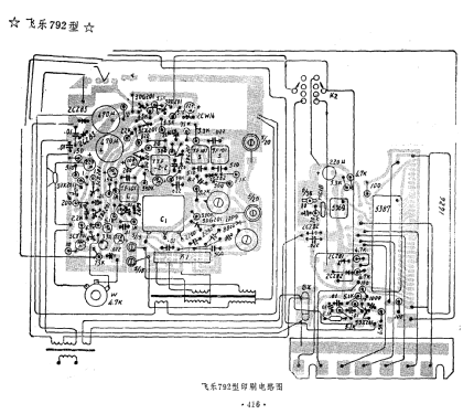 Feilo 飞乐 792 Clockradio; Shanghai No.2 上海无线电 (ID = 823340) Radio